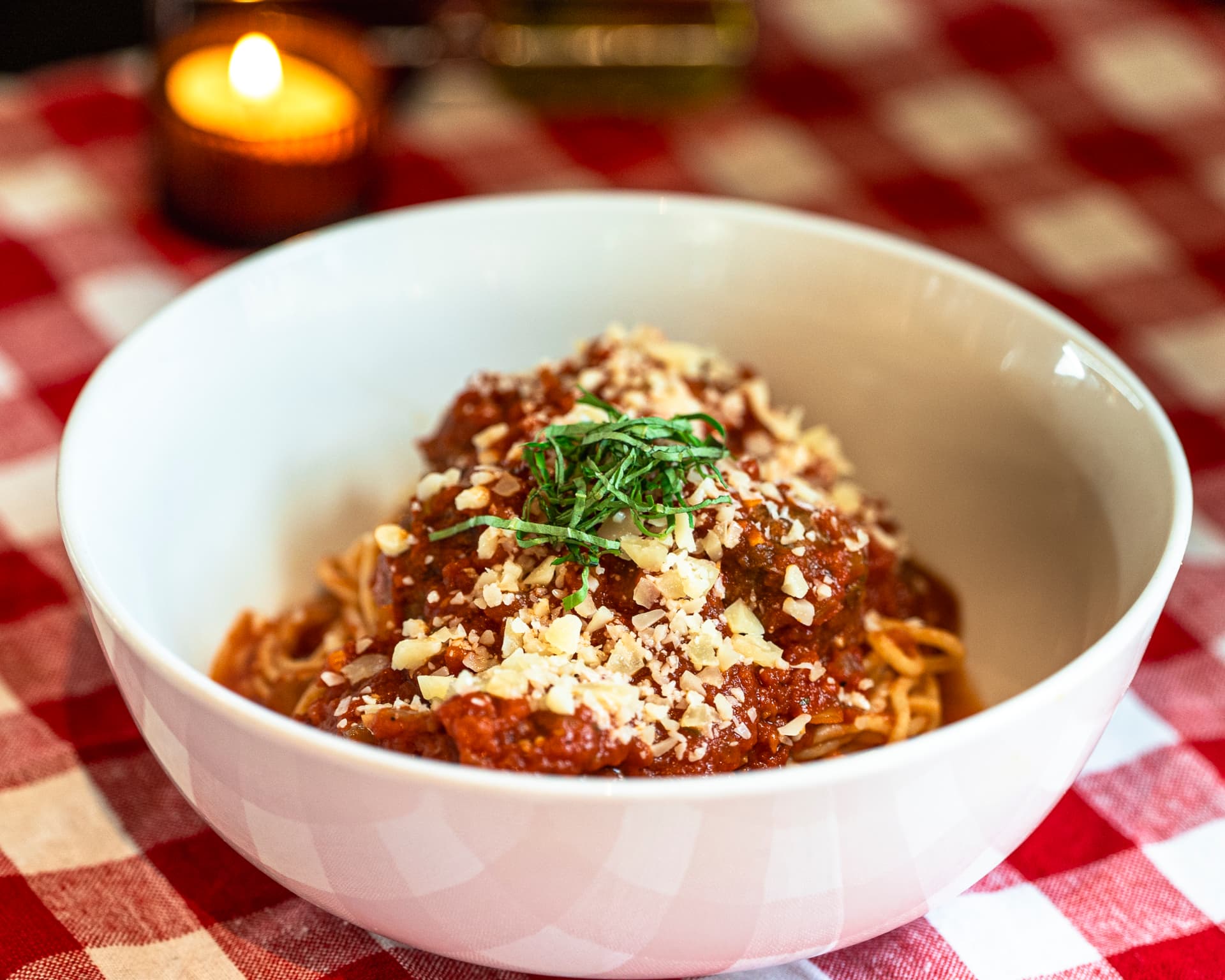 Nana's Neighborhood Italian grand opening spaghetti and meatballs